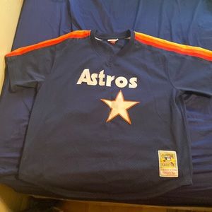 Mitchell & Ness astros baseball jersey